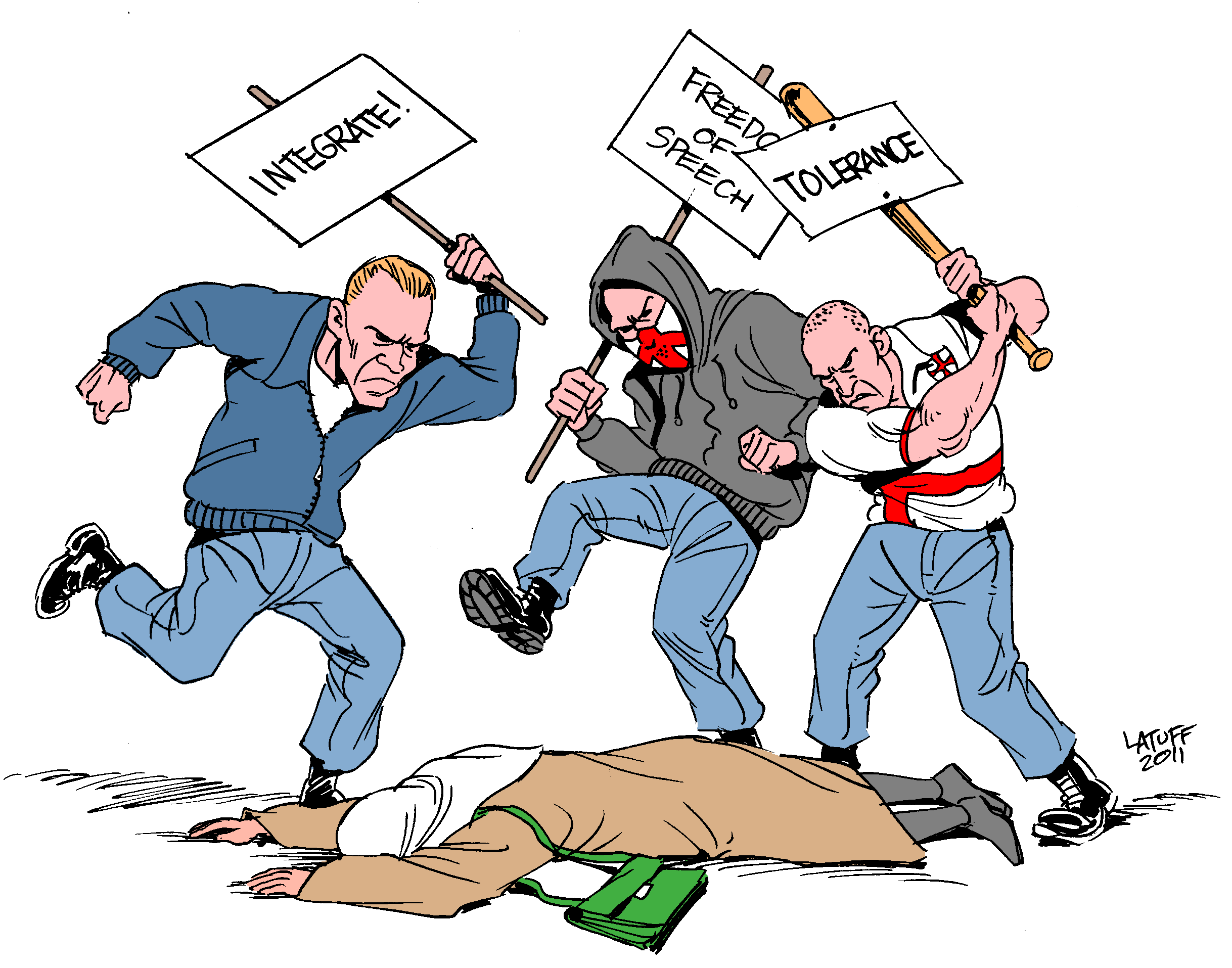 Политика против людей. Религиозный конфликт карикатуры. Карикатура против Ислама. Дискриминация карикатура. Преступность карикатура.