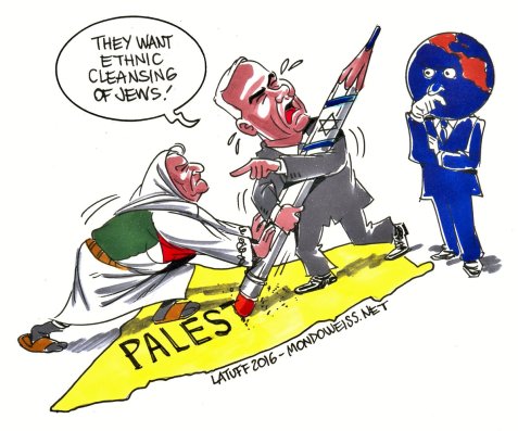 Here we go with just another lie from Netanyahu ... "Ethnic cleansing of Jews" in Palestine