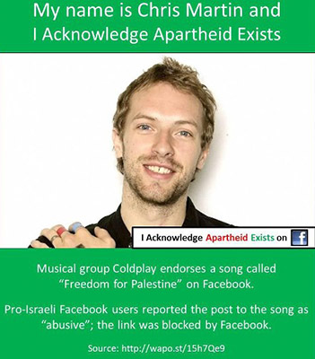 Coldplay singer Chris Martin